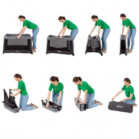 Patut Graco FoldLite LX midnight – imaginea 6