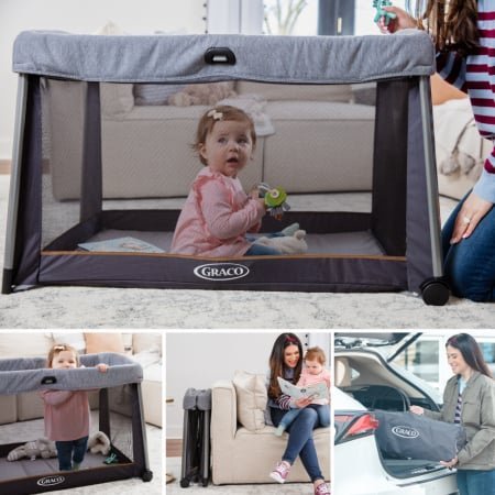Patut Graco FoldLite LX midnight – imaginea 7