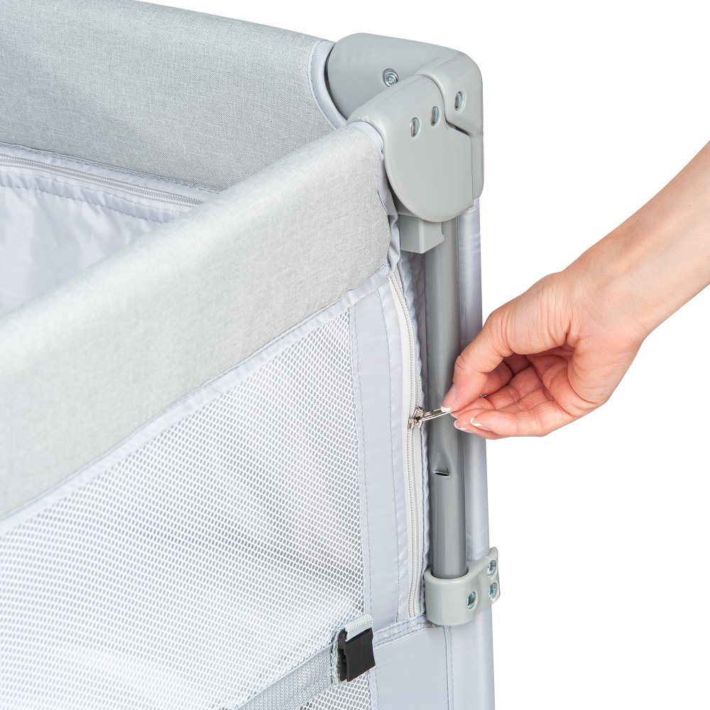 Patut pliant 2 nivele Juju DreamyCloud grey – imaginea 2