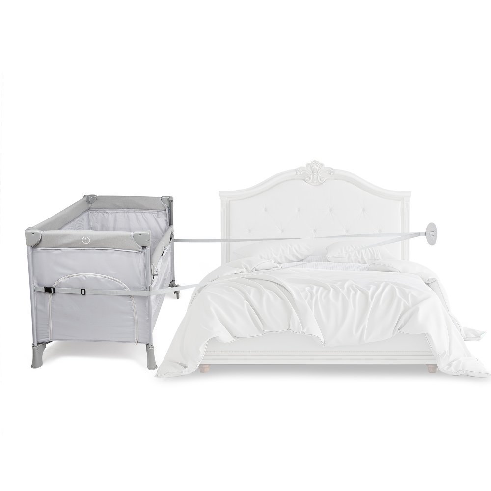 Patut pliant 2 nivele Juju DreamyCloud grey – imaginea 5