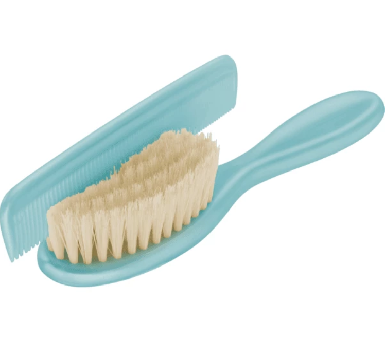 Perie si pieptan pentru bebelus Lagoon Rotho-babydesign