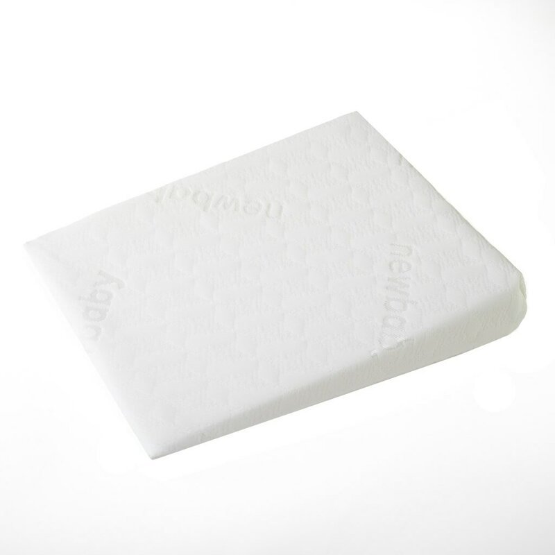 Perna oblica New Baby Basic din spuma 30×37 cm 0 luni+ White – imaginea 3