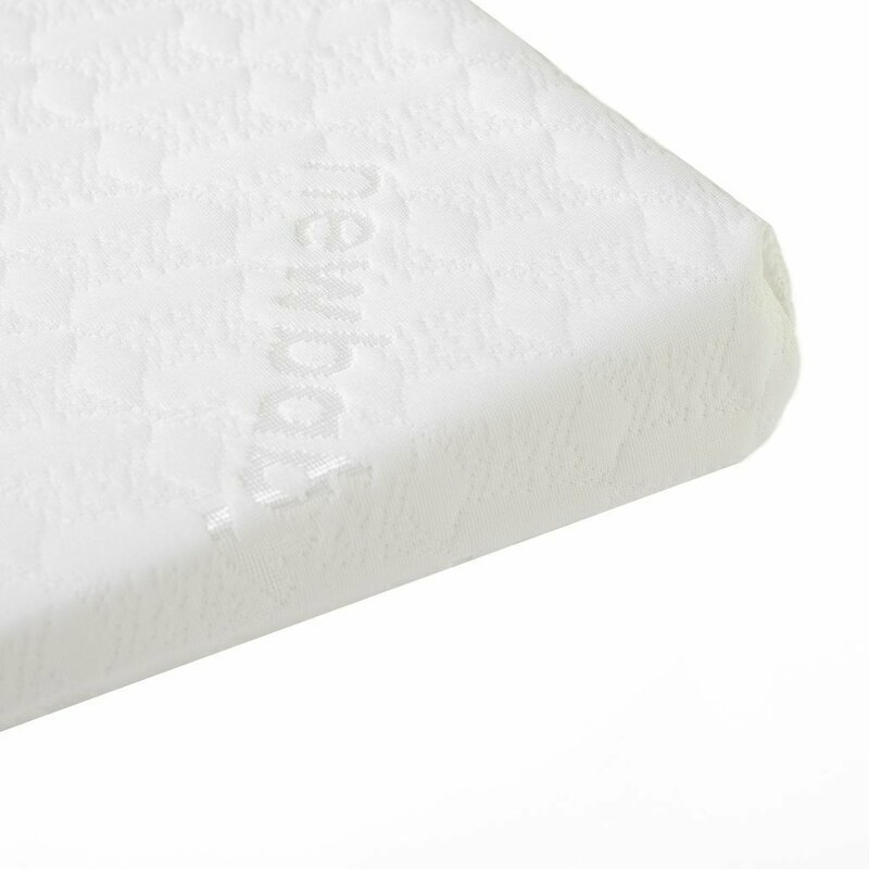 Perna oblica New Baby Basic din spuma 30×37 cm 0 luni+ White