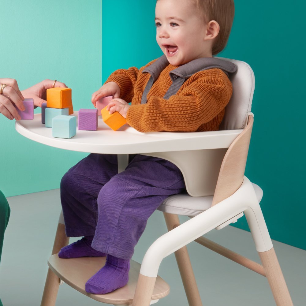 Perne pentru scaun Bugaboo Giraffe arctic white – imaginea 3
