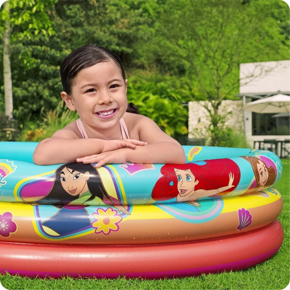 Piscina gonflabila pentru copii Bestway 122 x 30 cm Disney Princess – imaginea 2