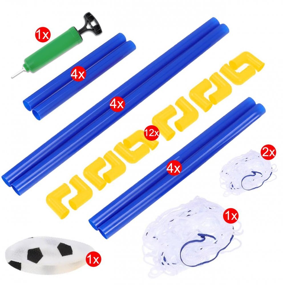 Poarta de fotbal cu minge si pompa Soccer Goal – imaginea 4