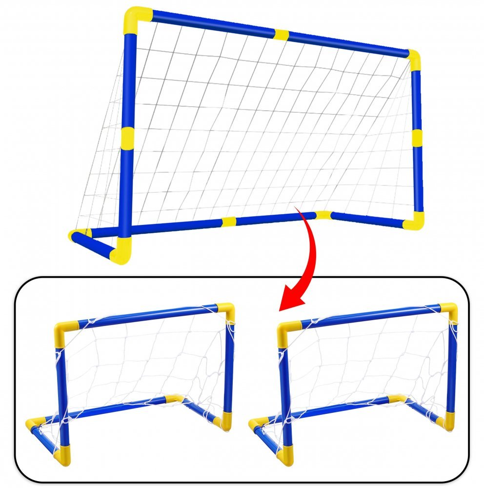 Poarta de fotbal cu minge si pompa Soccer Goal – imaginea 8