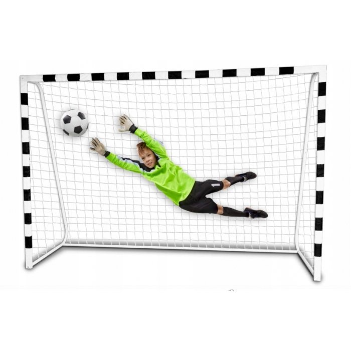 Poarta de fotbal din metal E4 R-Sport 300 x 200 x 90 cm – imaginea 3