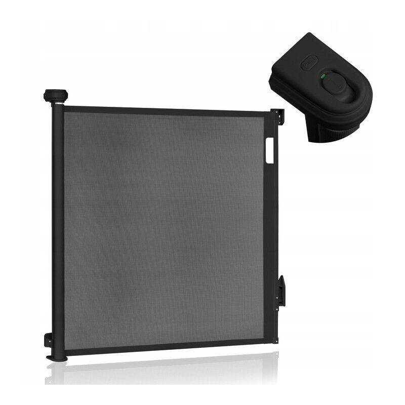Poarta de siguranta Lionelo Thea 80×140 cm negru – imaginea 8