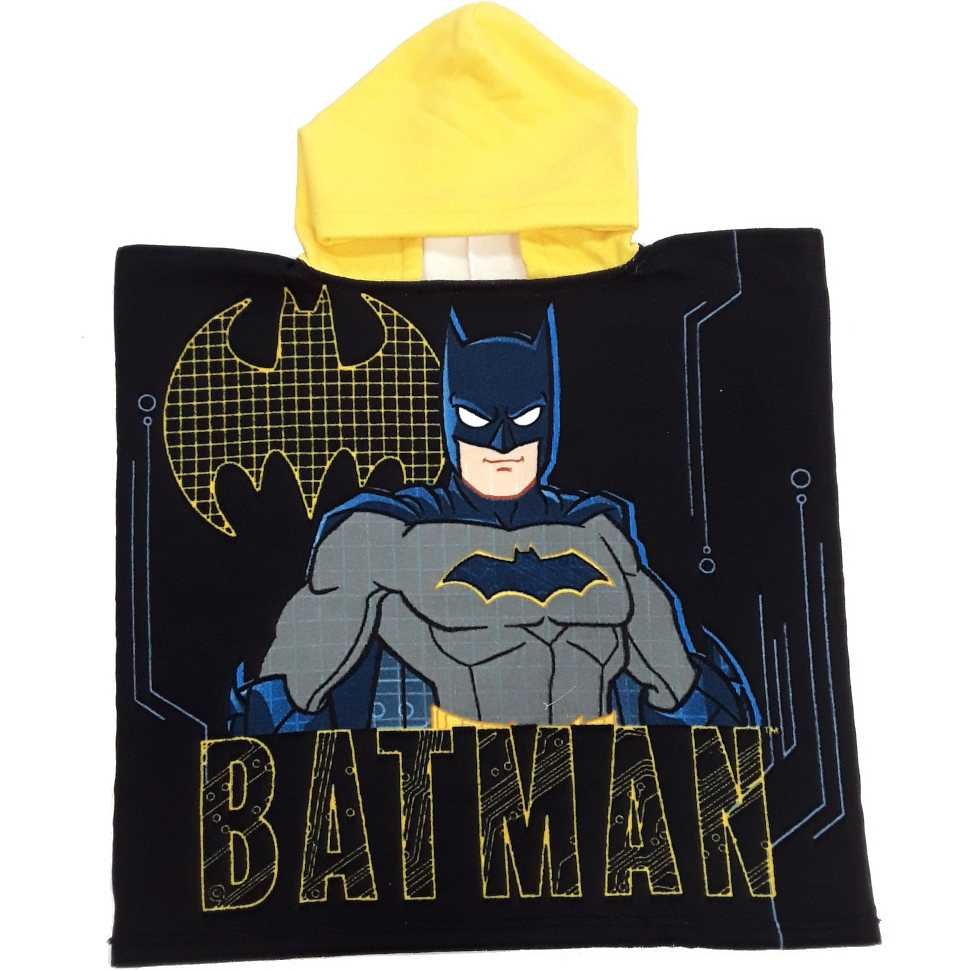 Poncho cu gluga Eplusm Batman 55×110 cm EPMBAT5246507 – imaginea 4