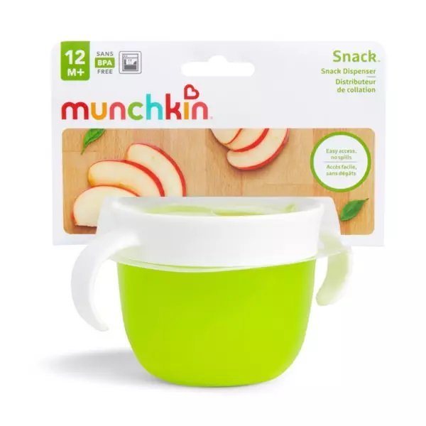 Recipient pentru gustari Munchkin Snack 12L+ green – imaginea 3