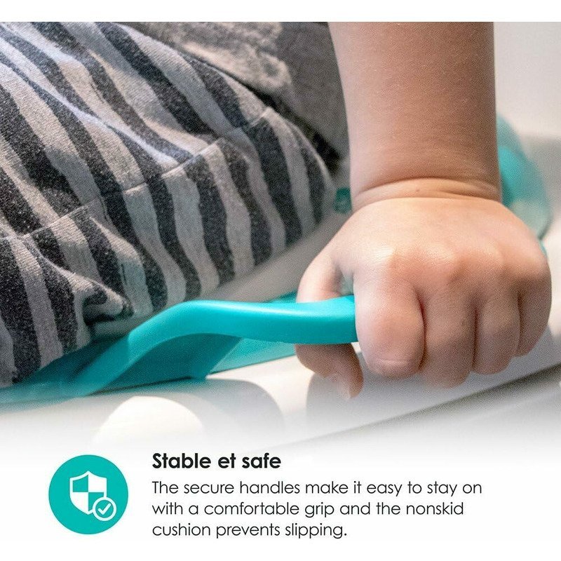 Reductor toaleta BBluv Poti cu perna confortabila si detasabila fara BPA pink – imaginea 5