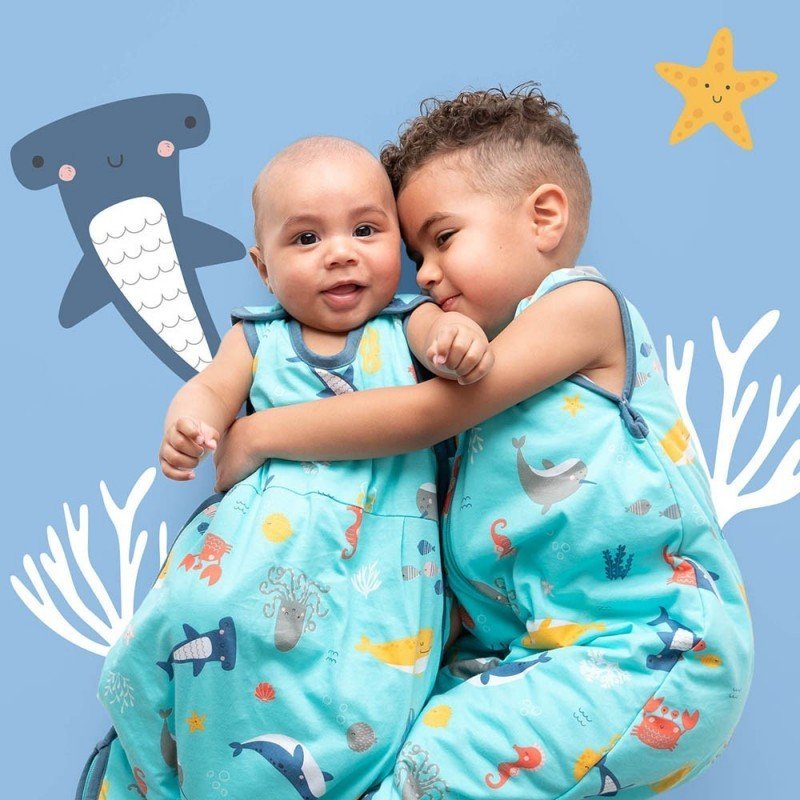 Sac de dormit Under the Sea 70 cm 1.0 Tog – imaginea 3