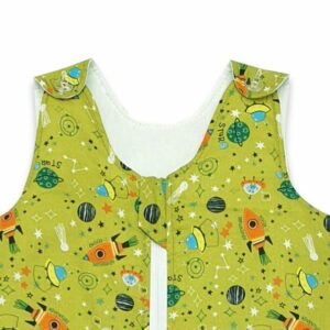 Sac de dormit copii 1.5 tog Cosmos Map din bumbac 140 cm