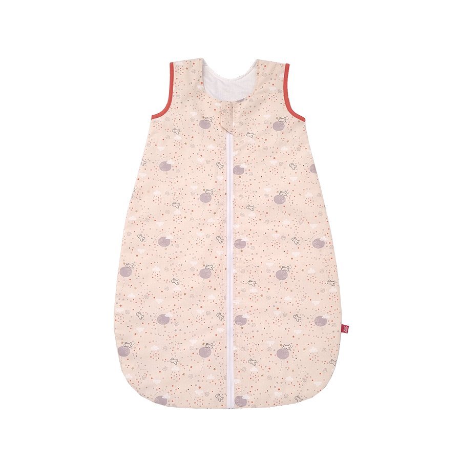 Sac de dormit copii 1 tog Sky Nap Pink din bumbac 110 cm – imaginea 4