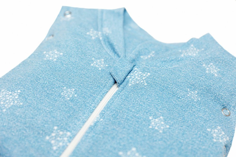 Sac de dormit cu picioruse KidsDecor 1.5 tog Stars in your eyes Blue 100 cm – imaginea 2