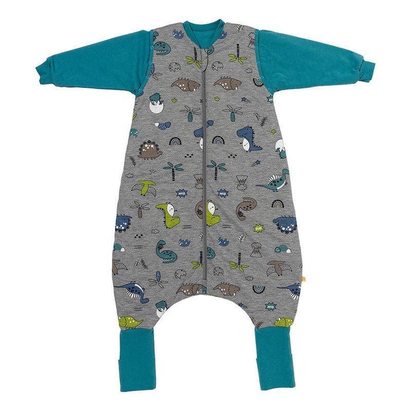 Sac de dormit cu picioruse si maneca lunga detasabila Dinosaur 110 cm + manseta 2.5 Tog – imaginea 5