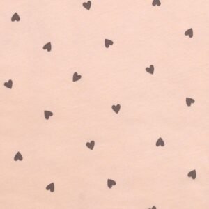 Sac de dormit cu picioruse si talpa antiderapanta Hearts 110 cm + manseta 1.0 Tog