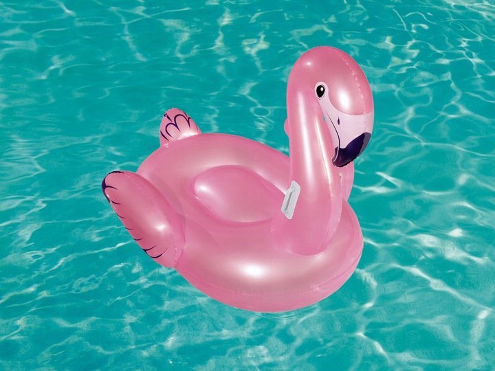 Saltea gonflabila cu manere 127 cm Flamingo Roz – imaginea 5