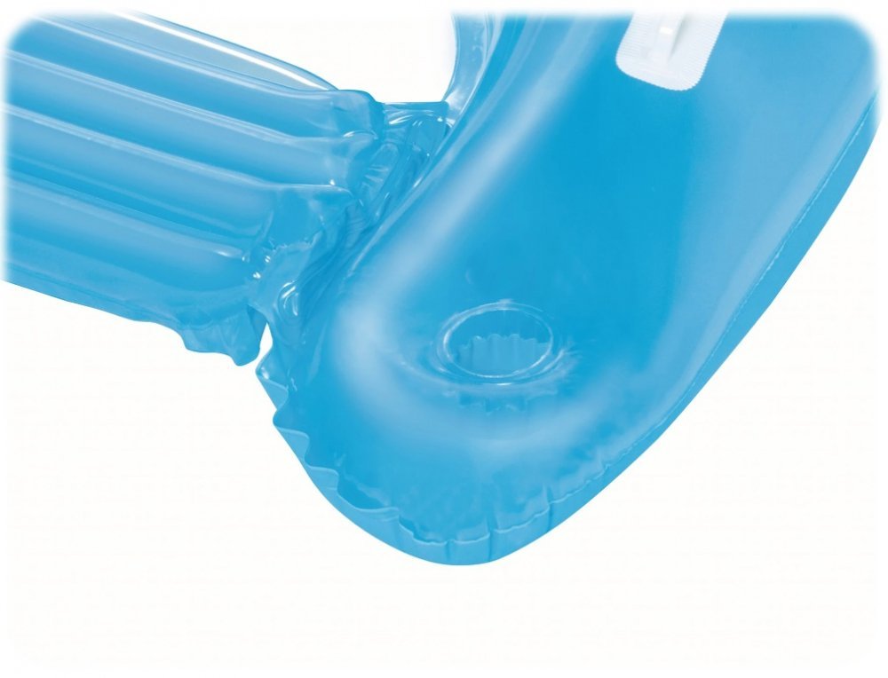 Saltea gonflabila tip Fotoliu Bestway Blue 152×99 cm cu spatar,Manere de sustinere,Suport pentru paharcrema – imaginea 3