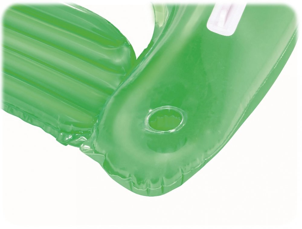 Saltea gonflabila tip Fotoliu Bestway Green 152×99 cm cu spatar,Manere de sustinere,Suport pentru paharcrema – imaginea 2