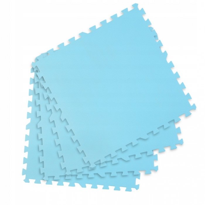 Salteluta de joaca 120 x 120 cm Ricokids 7484 Albastru – imaginea 2