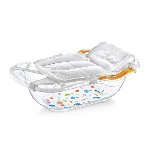 Salteluta de tip hamac pentru cadita BabyJem Bleu – imaginea 2