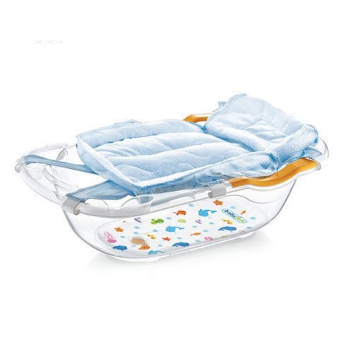 Salteluta de tip hamac pentru cadita BabyJem Bleu – imaginea 8