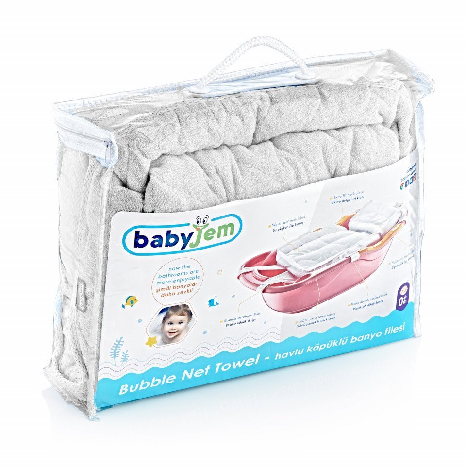 Salteluta de tip hamac pentru cadita BabyJem Bleu – imaginea 6