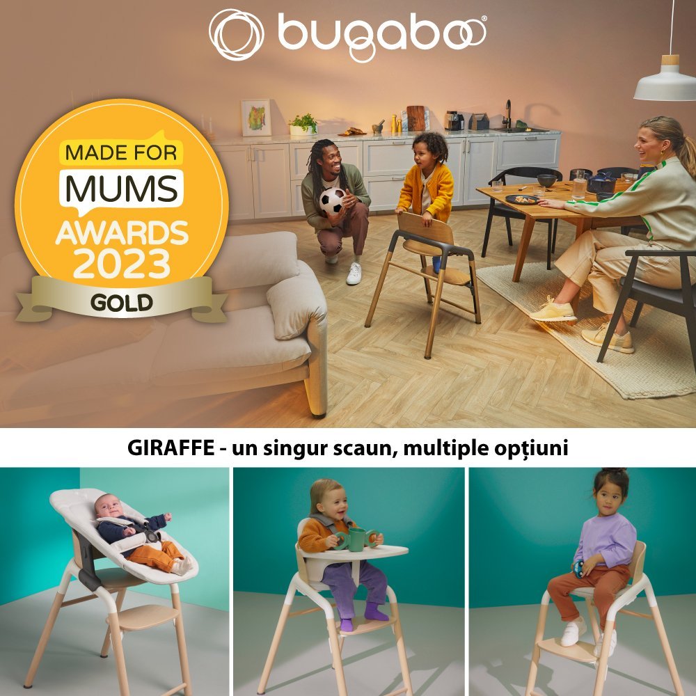 Scaun Bugaboo Giraffe black – imaginea 6