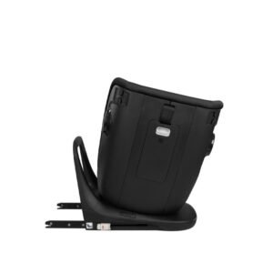 Scaun auto cu isofix pentru copii KikkaBoo i-View i-SIZE Black 40-150 cm,recomandat de la nastere,rear facing pana la 105 cm,pozitie de somn,sezut rotativ,SPS,tetiera reglabila