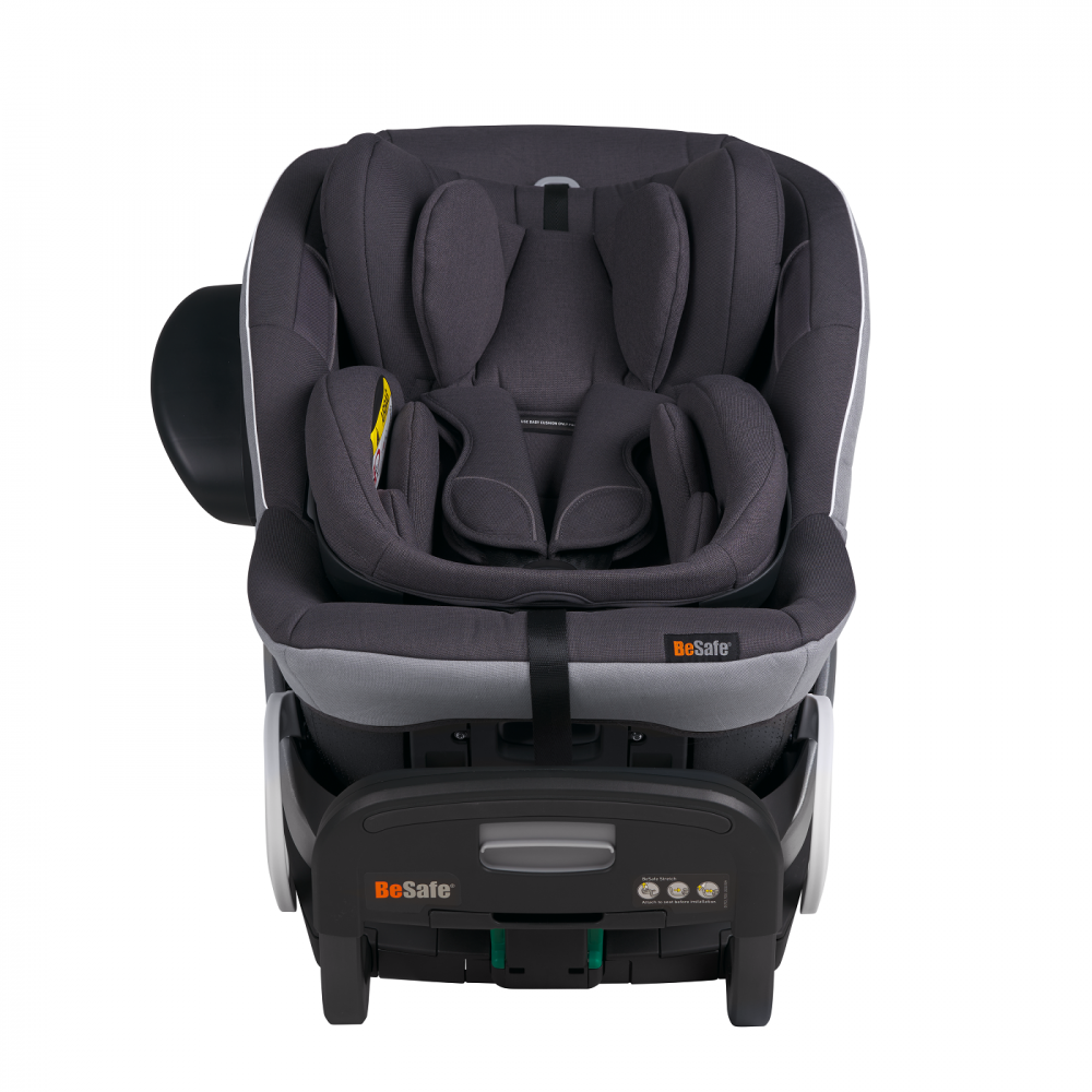 Scaun auto BeSafe Stretch B Gri Metallic Melange i-Size