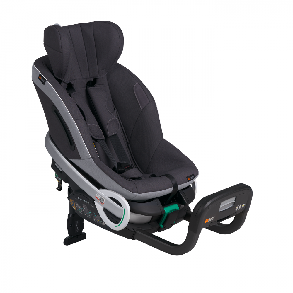 Scaun auto BeSafe Stretch B Gri Metallic Melange i-Size – imaginea 2