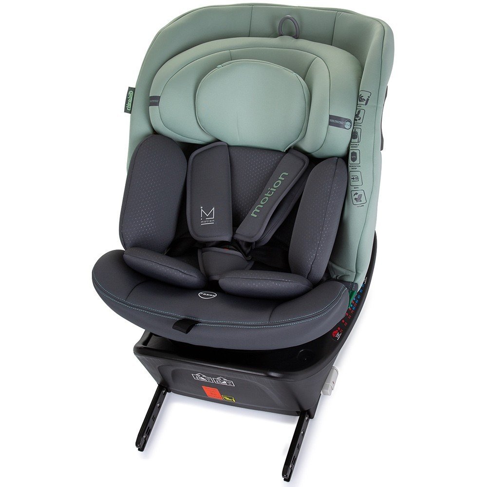 Scaun auto Chipolino Motion I-Size 40-150 cm pastel green cu sistem Isofix – imaginea 2