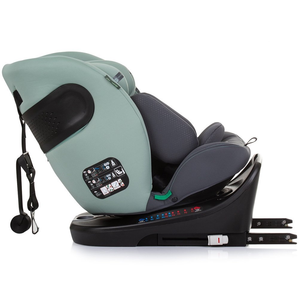 Scaun auto Chipolino Motion I-Size 40-150 cm pastel green cu sistem Isofix – imaginea 8