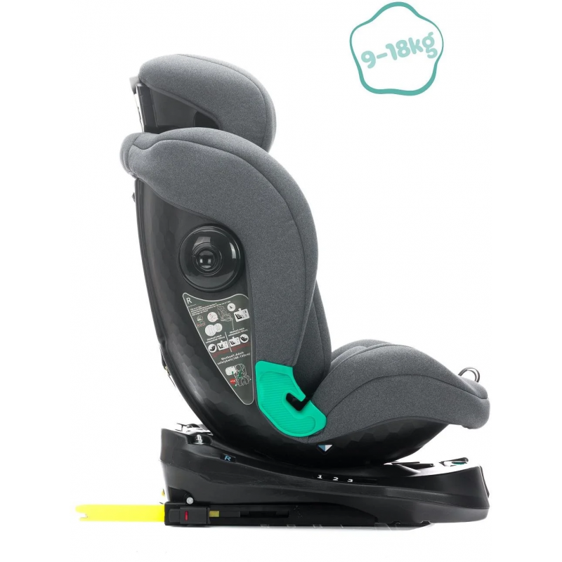Scaun auto cu isofix Fillikid Luca 360 grey 0-36 kg i-Size – imaginea 2