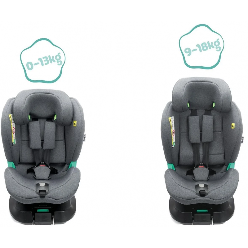 Scaun auto cu isofix Fillikid Luca 360 grey 0-36 kg i-Size – imaginea 6