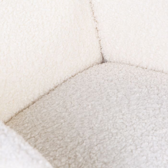 Scaun balansoar Childhome Teddy alb – imaginea 2