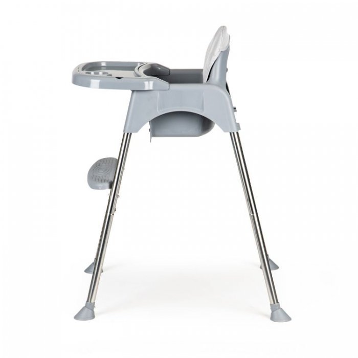 Scaun de masa 2 in 1 Ecotoys cu tapiterie Gri – imaginea 2