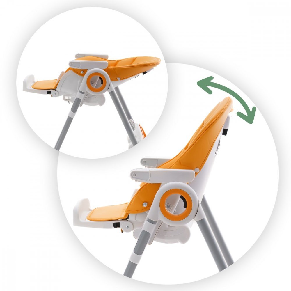 Scaun de masa AppeKids Sky Orange – imaginea 2