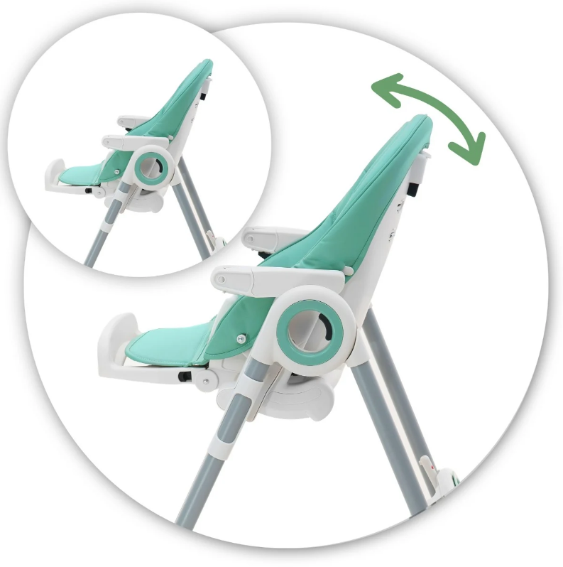 Scaun de masa AppeKids Sky River Green – imaginea 2