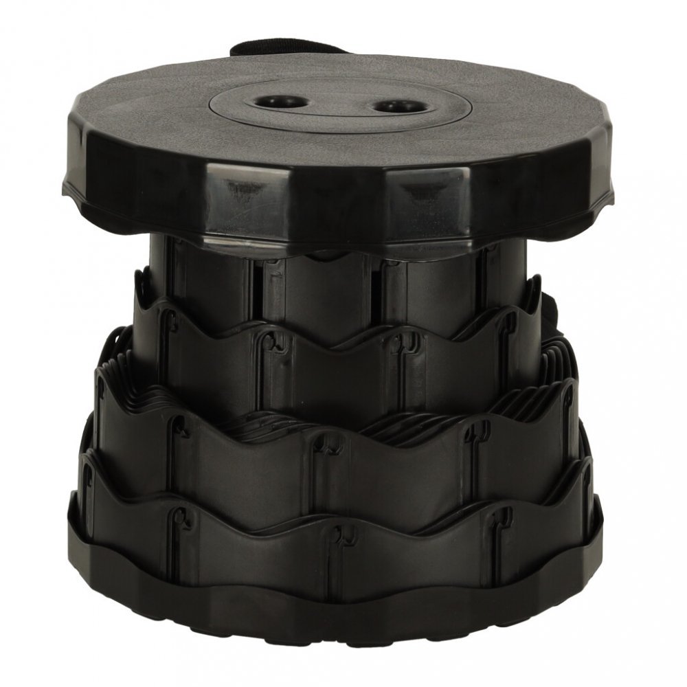 Scaun telescopic pliabil 24 cm Black – imaginea 3
