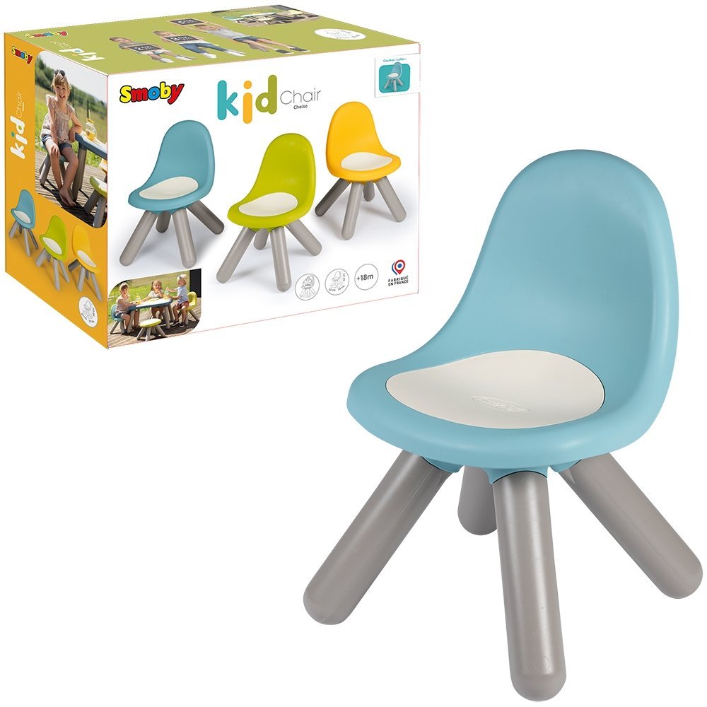 Scaunel cu spatar pentru copii Smoby albastru – imaginea 4