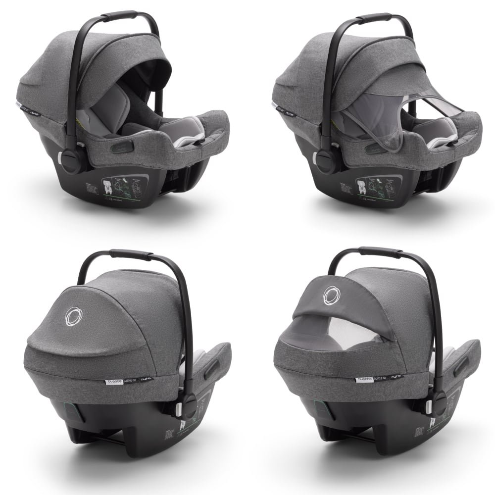 Scoica auto Bugaboo Turtle Air 360 grey i-Size – imaginea 2