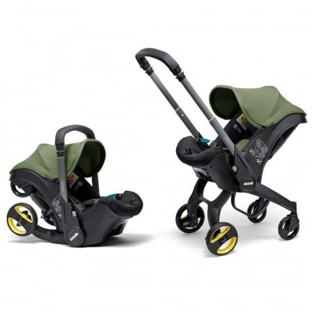Scoica auto 2 in 1 i-Size Doona i Desert Green – imaginea 7