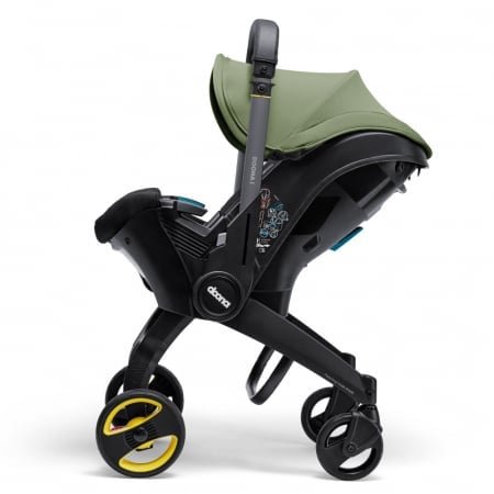 Scoica auto 2 in 1 i-Size Doona i Desert Green – imaginea 2