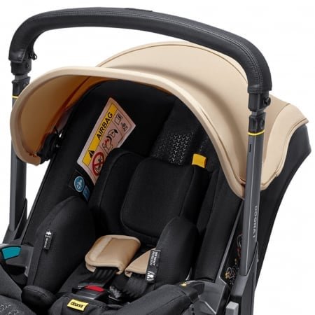 Scoica auto 2 in 1 i-Size Doona i Sahara Sand – imaginea 4