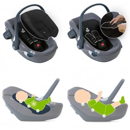 Scoica auto Swandoo Albert i-Size 1.2 alfalfa – imaginea 3