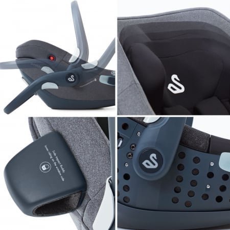 Scoica auto Swandoo Albert i-Size 1.2 sesame grey – imaginea 4