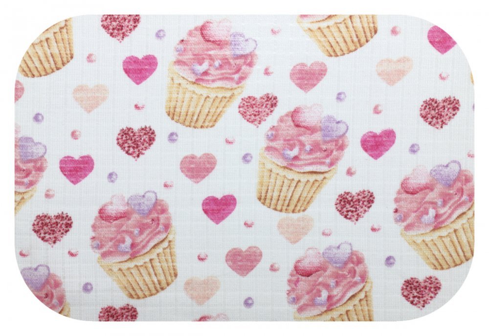 Scutec din muselina 70×80 cm Tetra model Muffins – imaginea 2